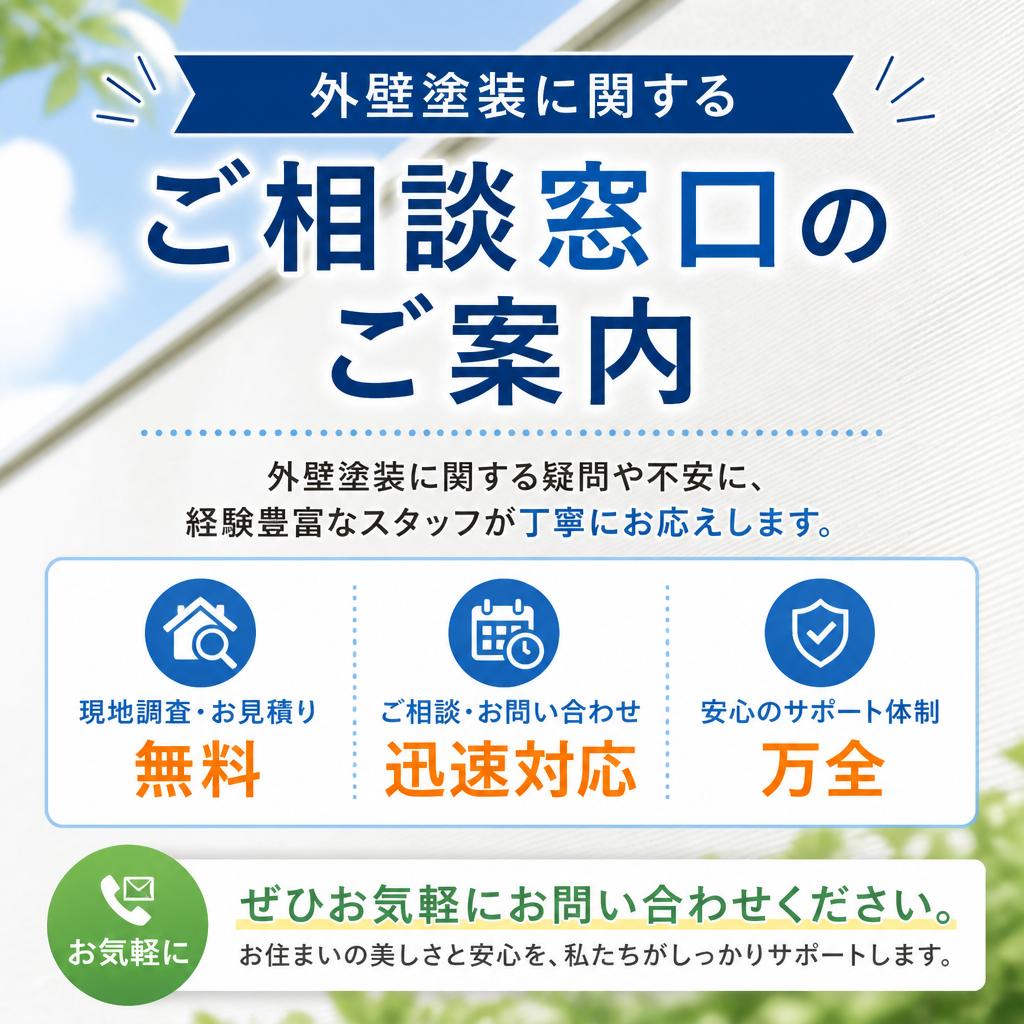お問い合わせ・無料相談のご案内