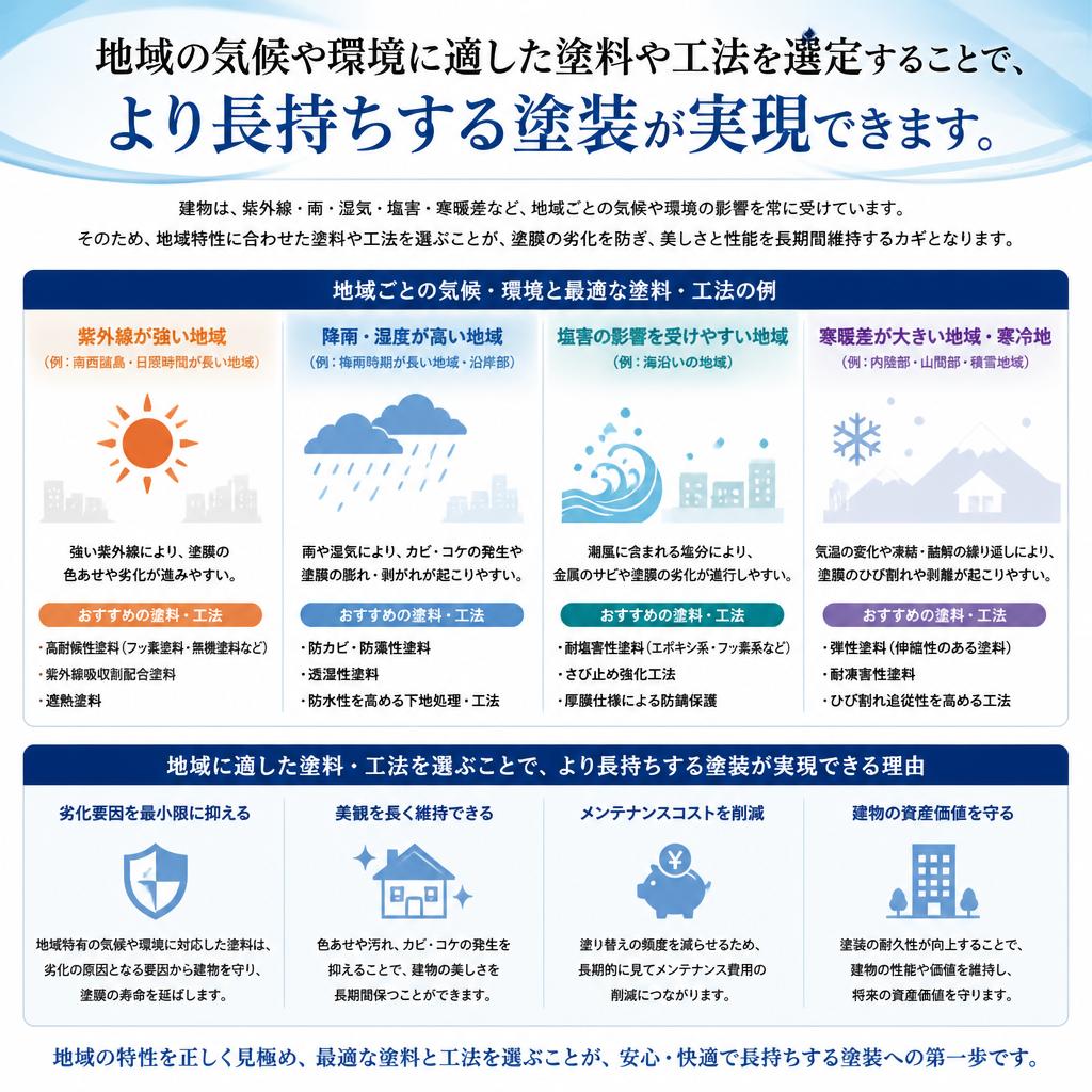 5. 地域特有の環境に適した提案が可能