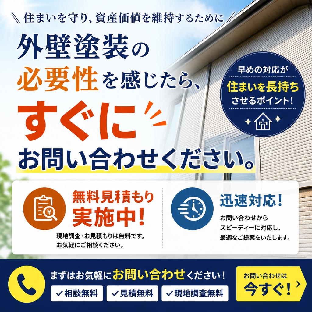 今すぐ無料見積もり！