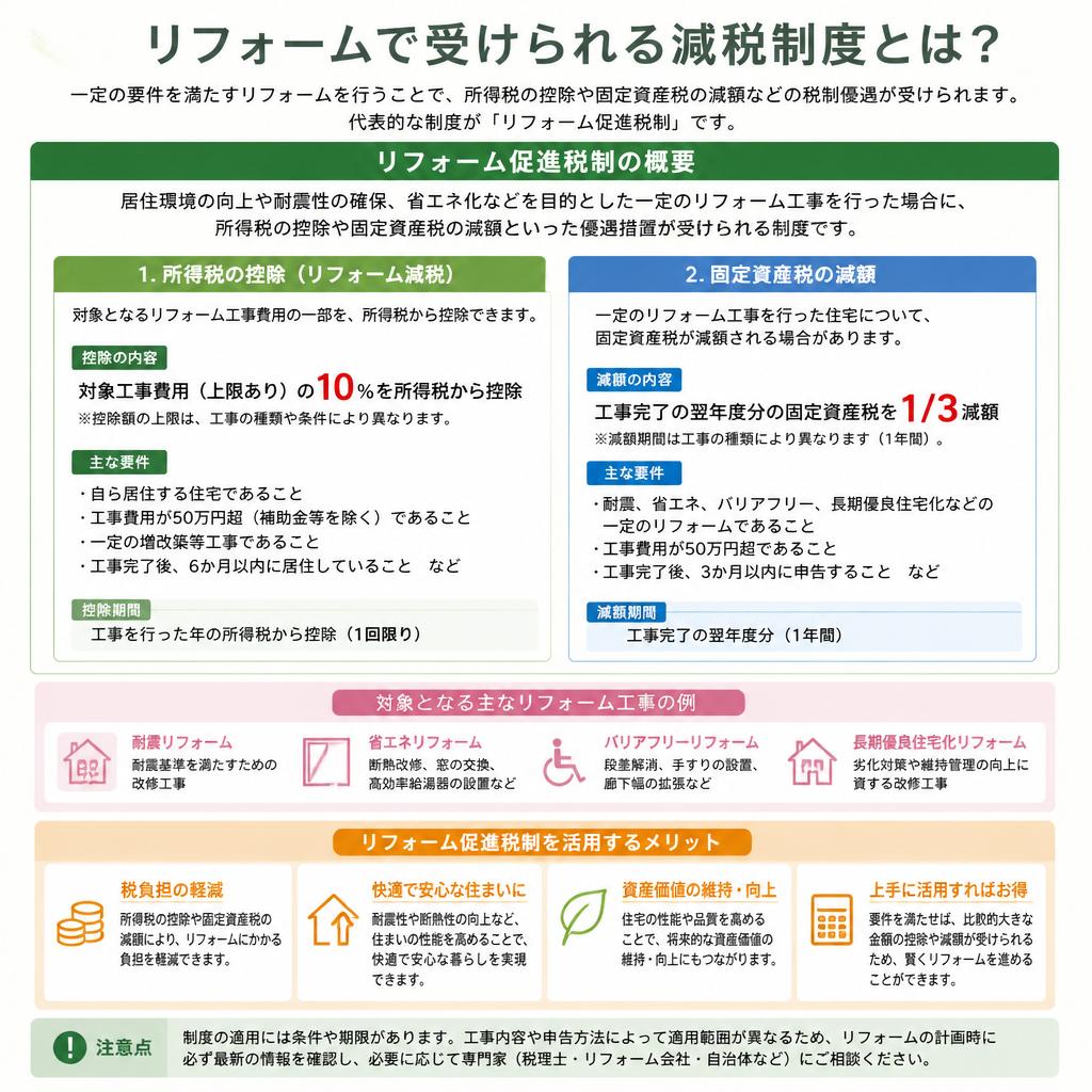 リフォーム促進税制とは？
