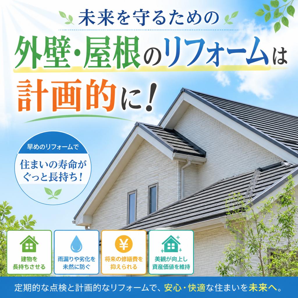 外壁塗装の知識を身につけて適正価格にて施工しょう！後悔しないための知識を