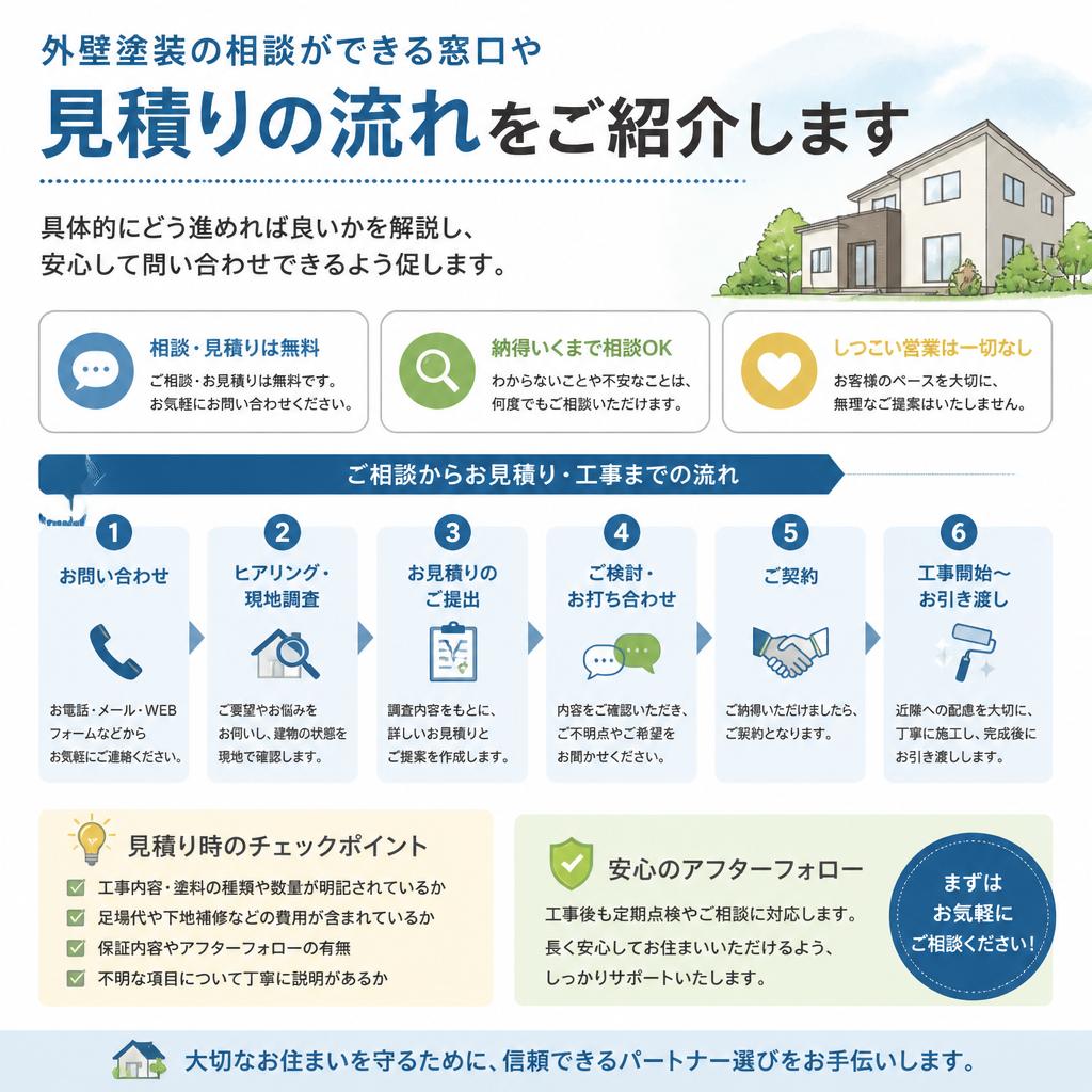 7. 施工の相談・見積りについて