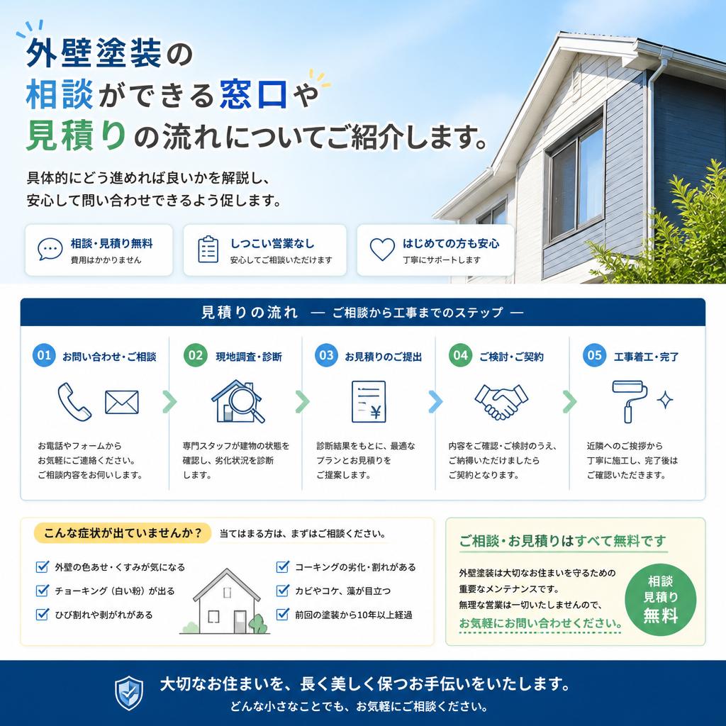 7. 施工の相談・見積りについて