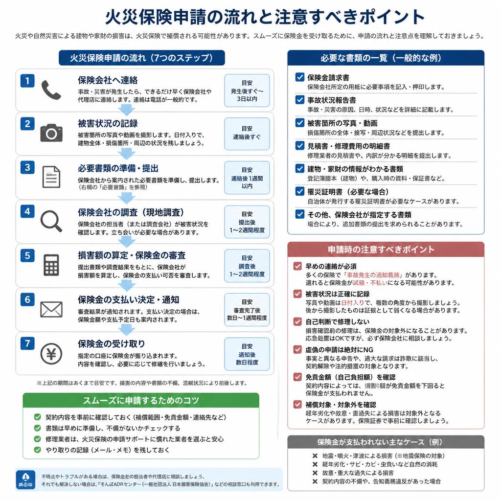 申請の流れと注意点