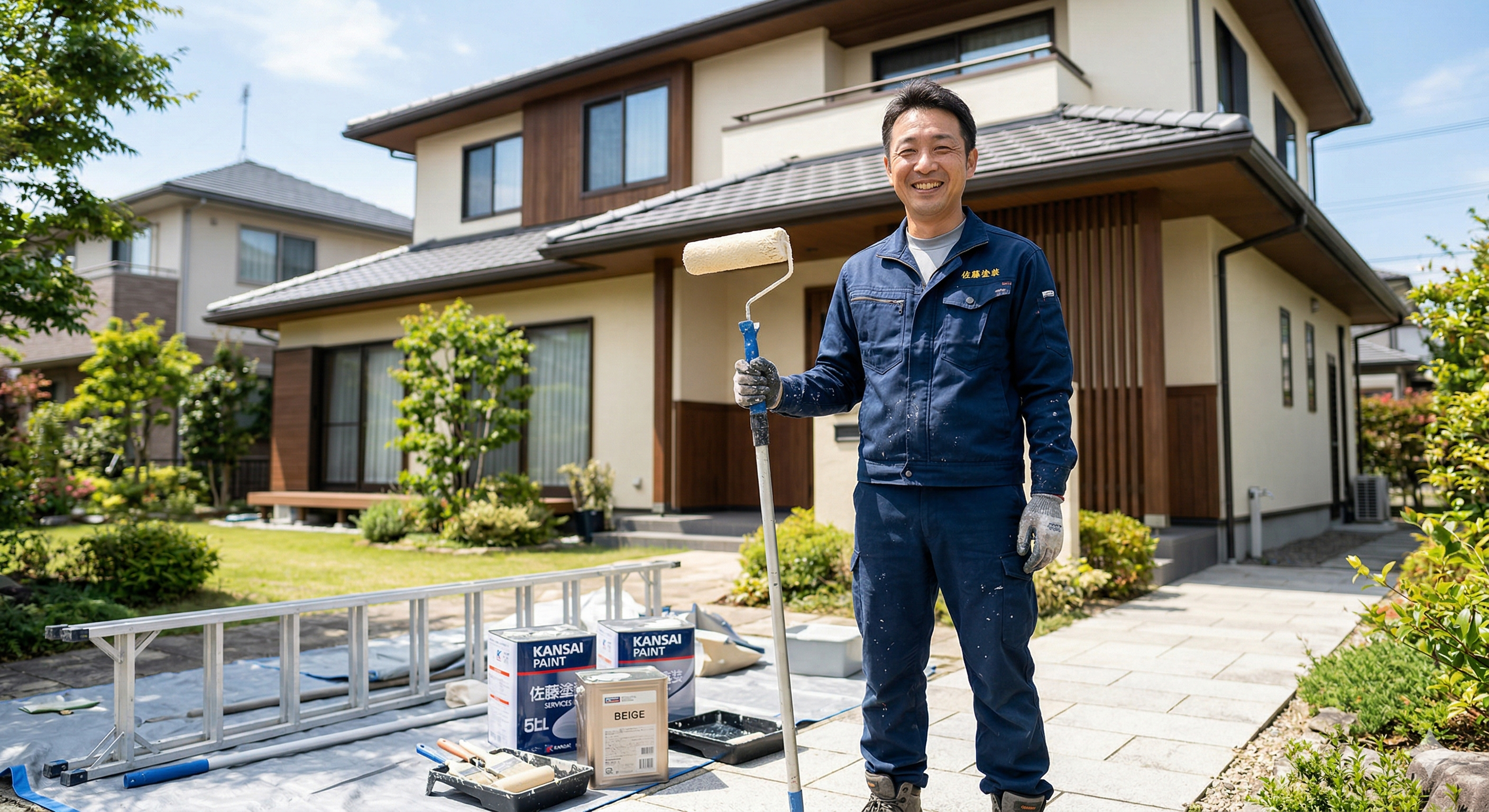 中川塗装が選ばれる5つの理由！