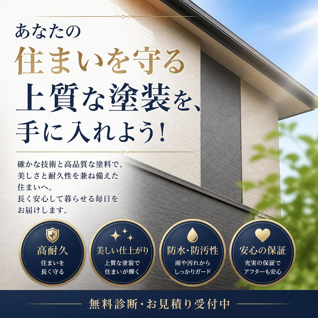 一宮市のあなたの住まいを守る上質な塗装を、手に入れよう！