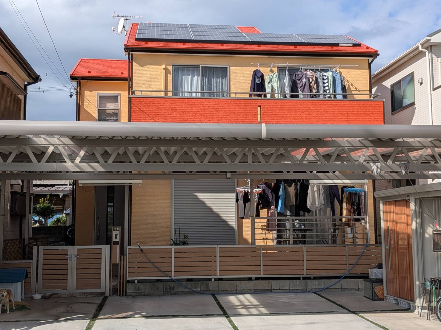 緑区のトタン・雨漏り補修・樋交換・漆喰工事は中川塗装まで