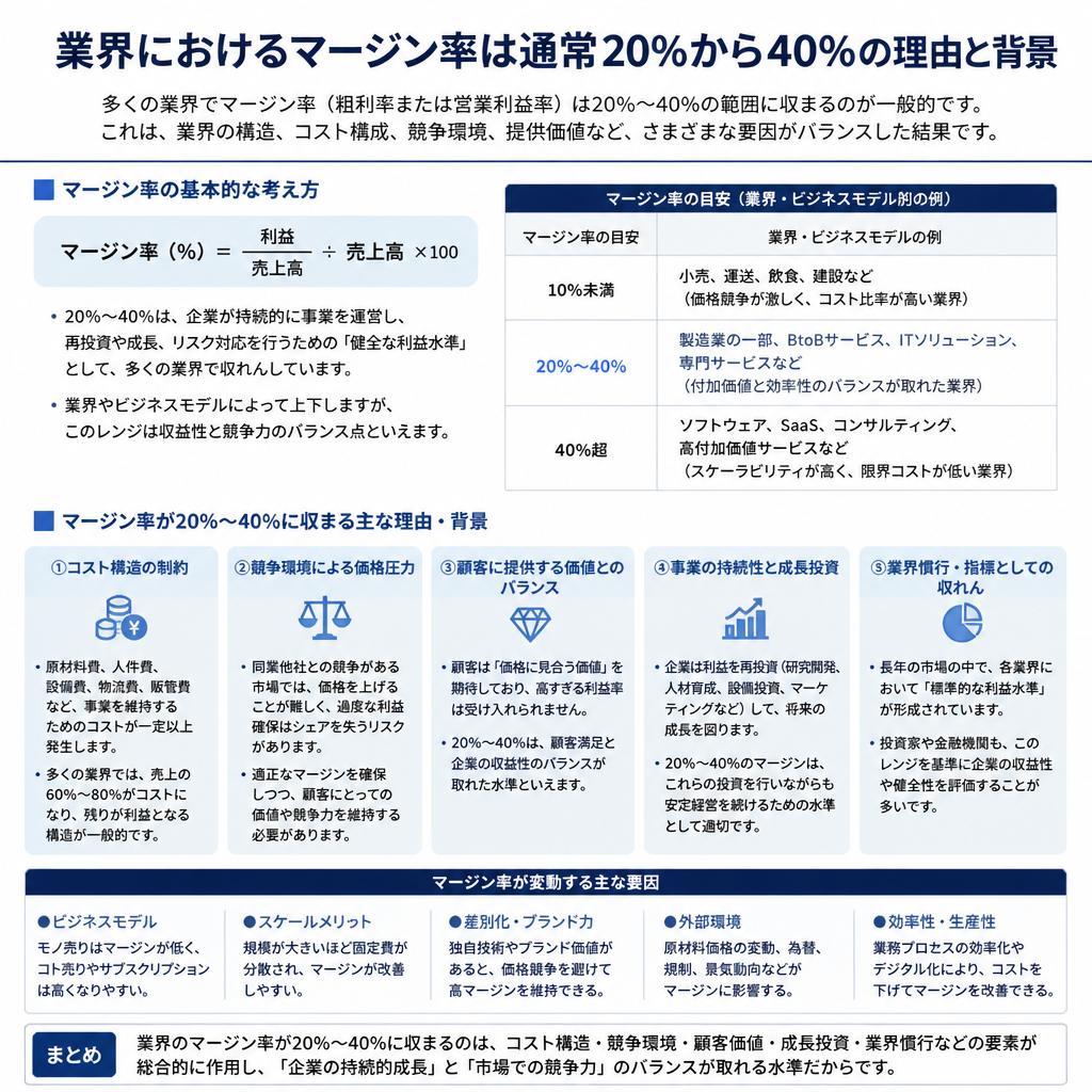 2. 一般的なマージン率の真実