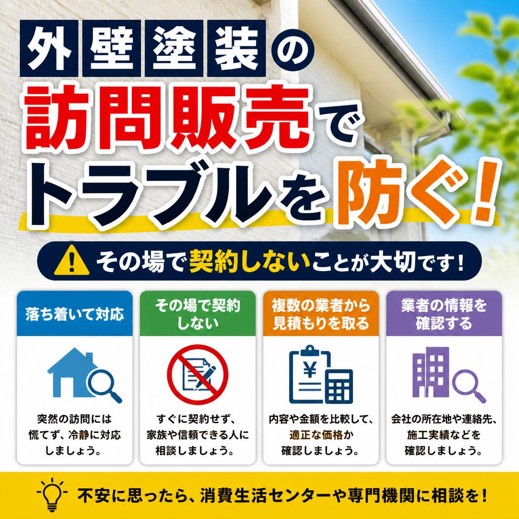 羽島市の訪問販売トラブルを防ぐ